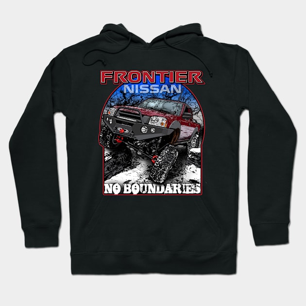 2002 Nissan Frontier Off-Road Hoodie by Amra591